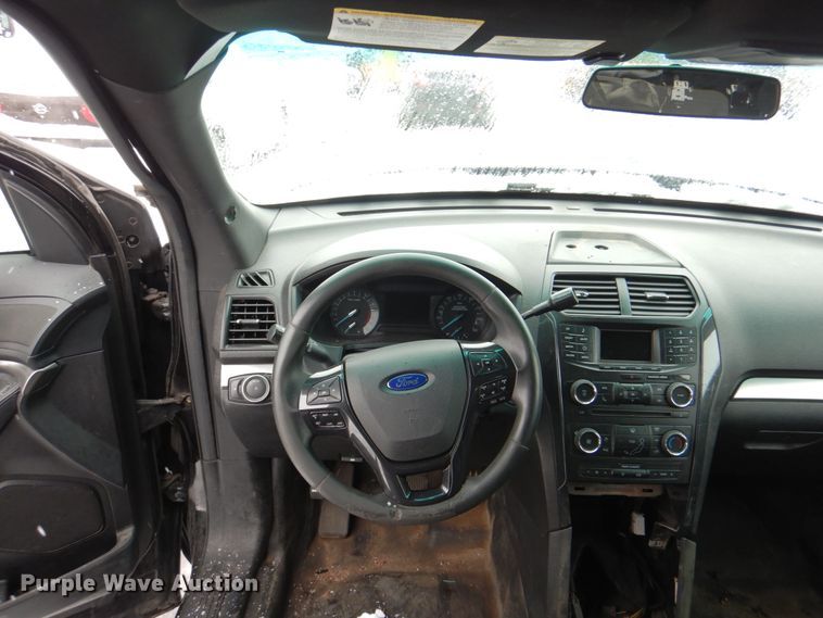 image for item II9792 2016 Ford Explorer Police  SUV