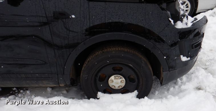 image for item II9792 2016 Ford Explorer Police  SUV