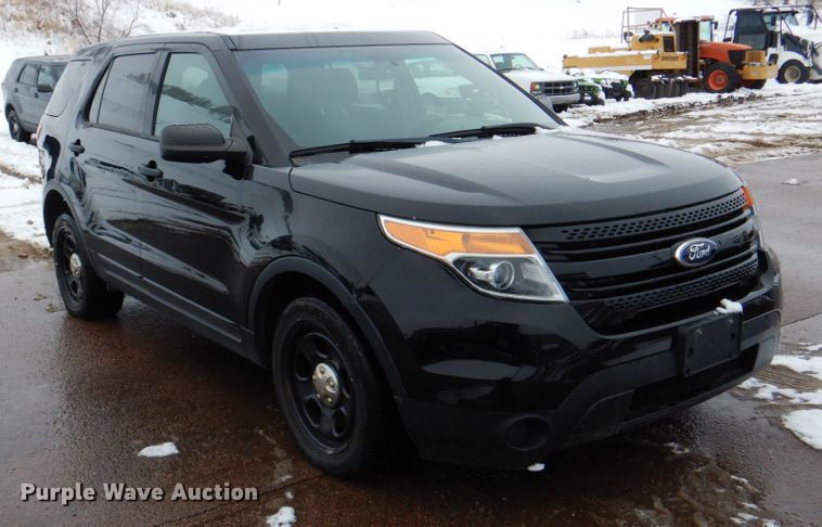image for item II9796 2014 Ford Explorer Police  SUV