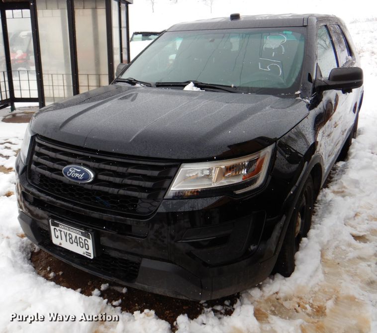image for item II9800 2016 Ford Explorer Police  SUV