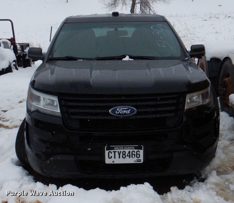 image for item II9800 2016 Ford Explorer Police  SUV