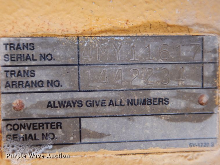 image for item II9868 2001 Caterpillar 140H  motor grader