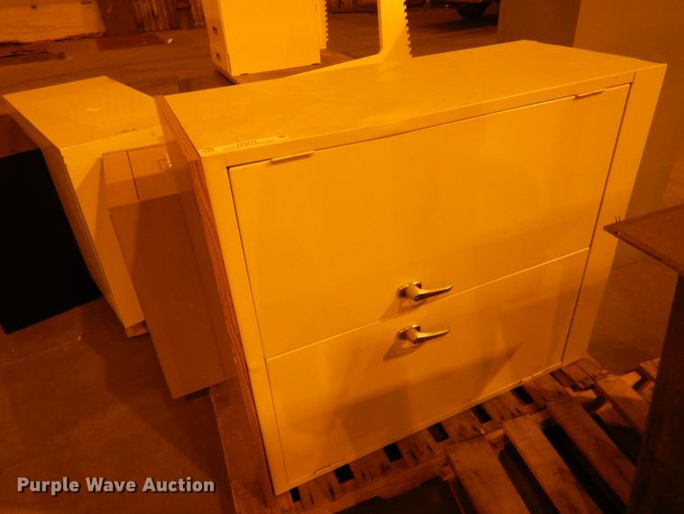 image for item IJ9272 Approximately 18 metal filing cabinets