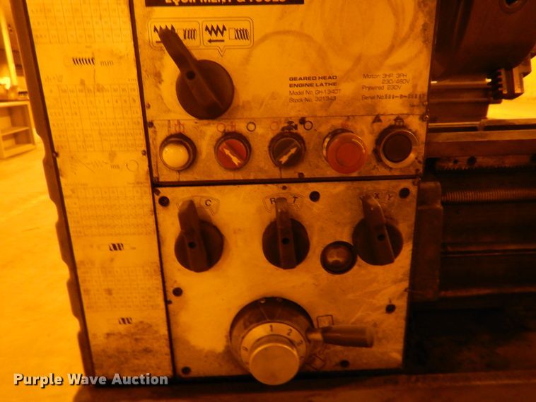 image for item IJ9273 1995 Jet GH-1340T lathe