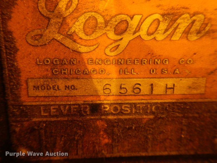 image for item IJ9274 Logan 6561H lathe