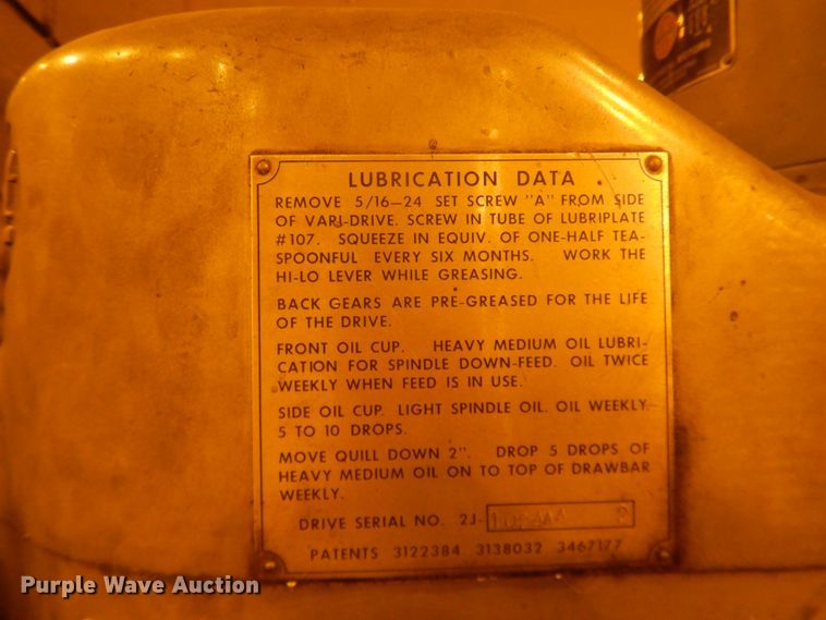 image for item IJ9276 Bridgeport milling machine