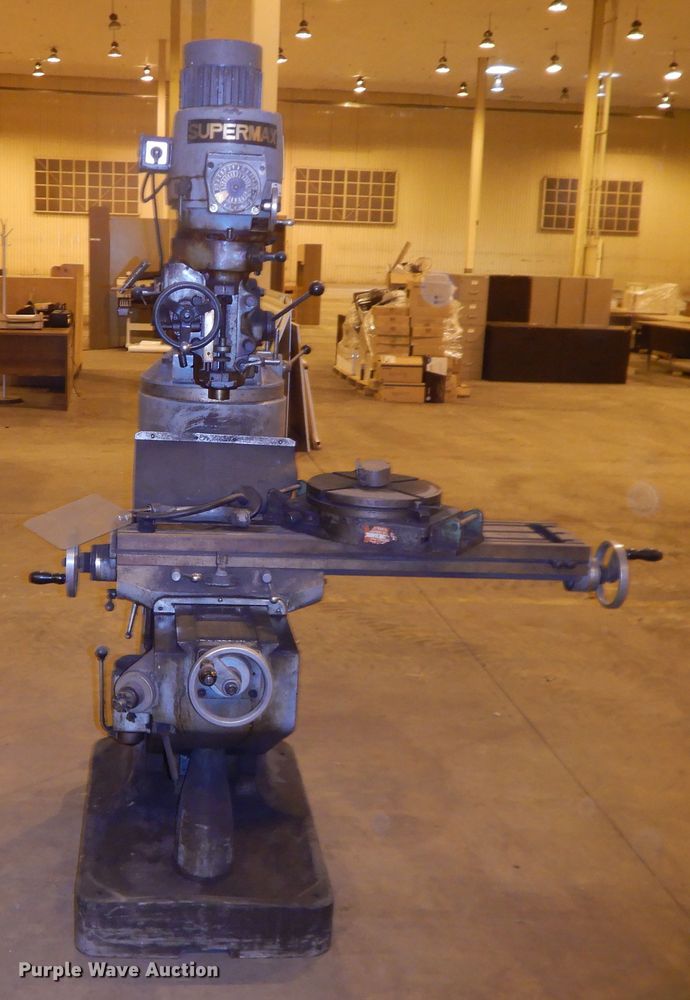 image for item IJ9277 1985 Supermax milling machine