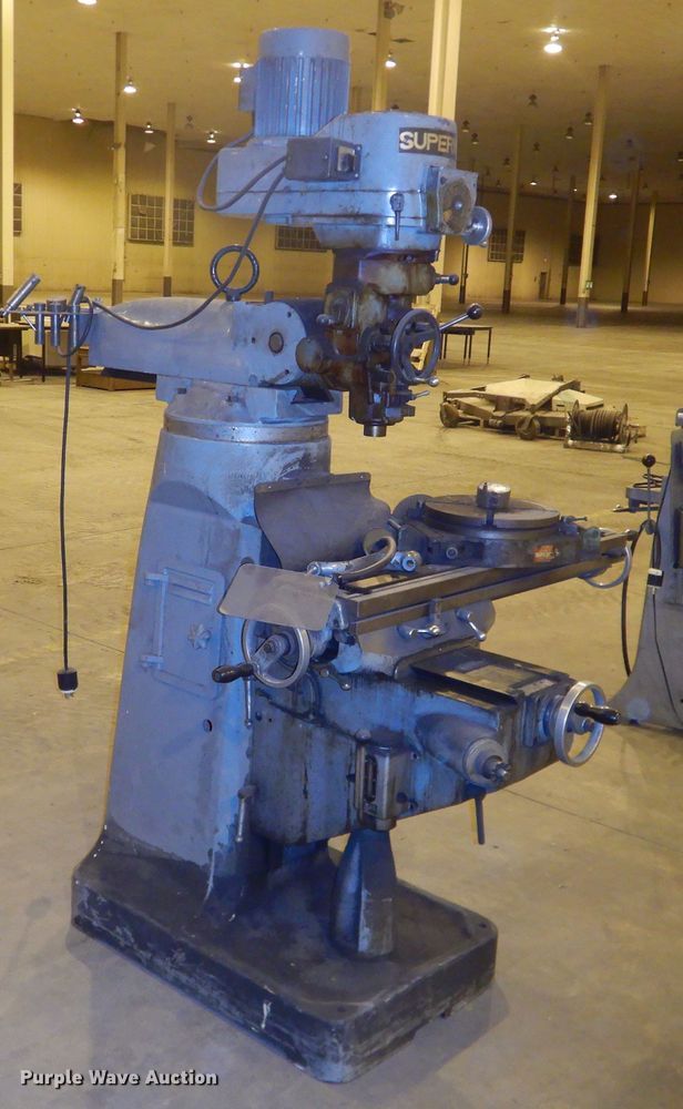 image for item IJ9277 1985 Supermax milling machine