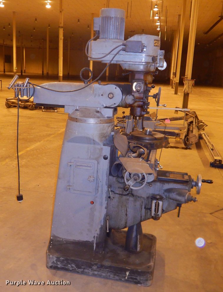 image for item IJ9277 1985 Supermax milling machine