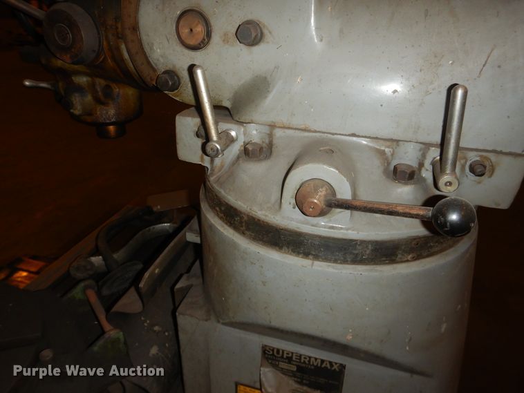 image for item IJ9277 1985 Supermax milling machine