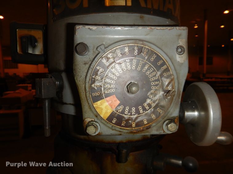 image for item IJ9277 1985 Supermax milling machine