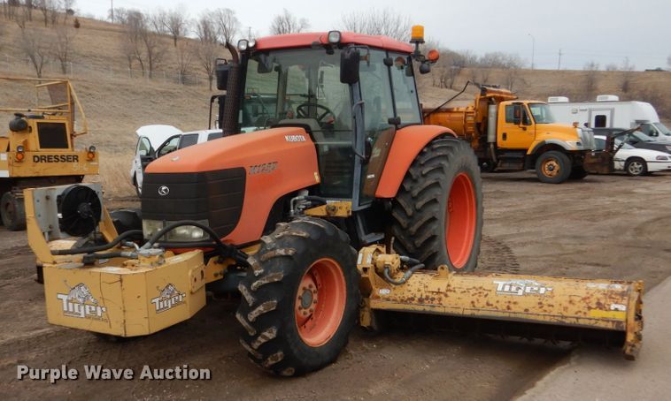 image for item IK9960 Kubota M125X  MFWD tractor