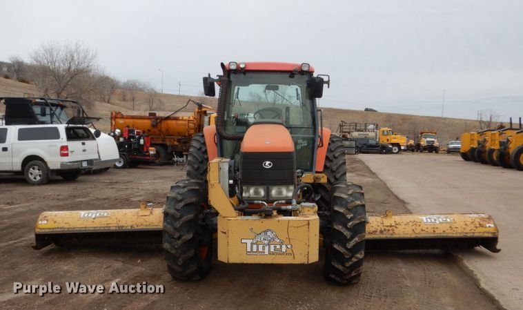 image for item IK9960 Kubota M125X  MFWD tractor