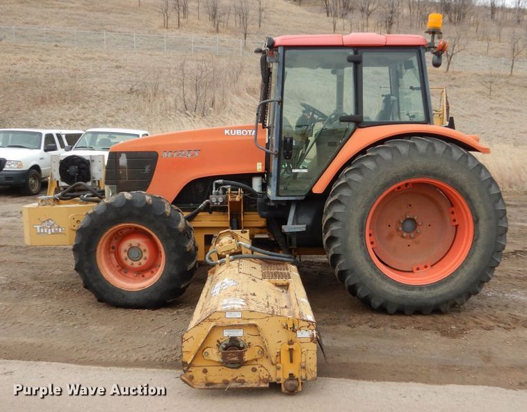 image for item IK9960 Kubota M125X  MFWD tractor