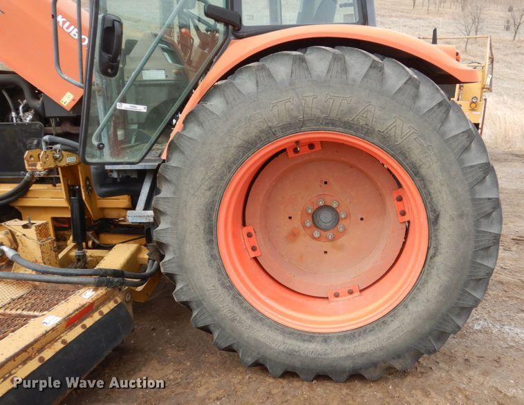 image for item IK9960 Kubota M125X  MFWD tractor