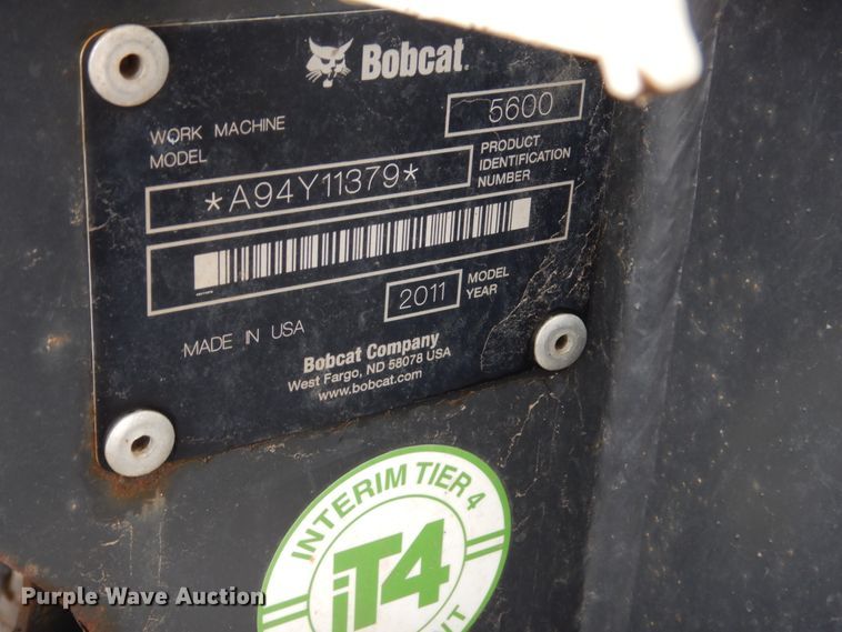 image for item IK9963 Bobcat Toolcat 5600  utility vehicle