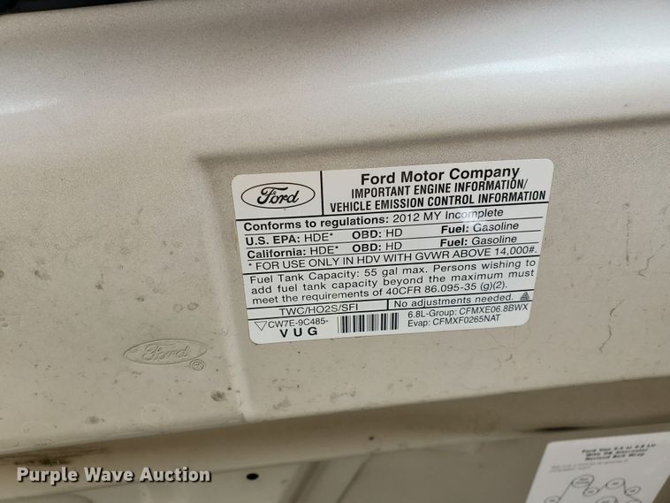 image for item IL9049 2012 Ford E450  shuttle bus