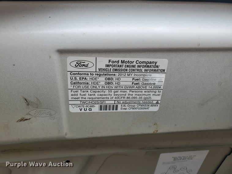 image for item IL9050 2012 Ford E450  shuttle bus