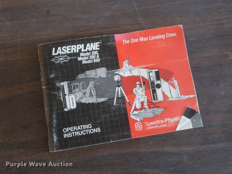 image for item IO9010 Spectra Physics Laser Plane 350 laser level