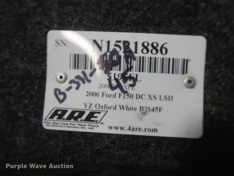 image for item IO9011 A.R.E. fiberglass bed cover