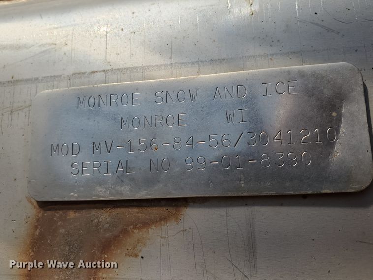 image for item IX9004 Monroe MV-156-84-56 stainless steel spreader