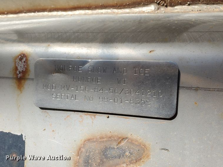 image for item IX9005 Monroe MV-156-84-56 stainless steel spreader