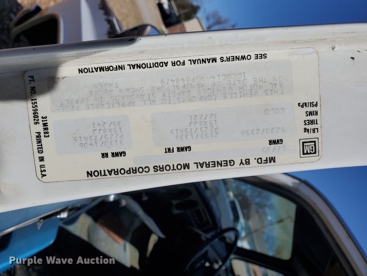 image for item IX9038 1986 Chevrolet C10  pickup truck