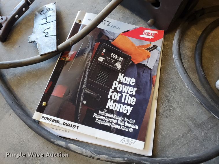 image for item IX9041 Esab PCS-53  plasma cutter