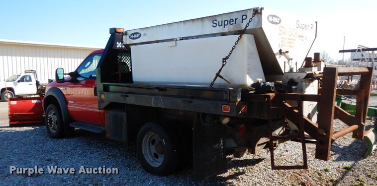 image for item IX9372 2006 Ford F450 Super Duty XL  flat bed truck