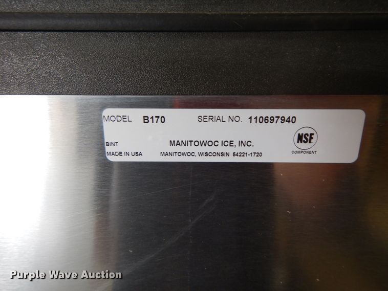 image for item IX9394 Manitowoc B170 ice machine