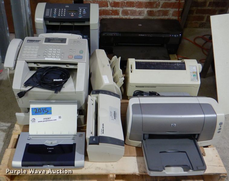 Printer and fax machines in Tulsa, OK Item IY9367 sold Purple Wave