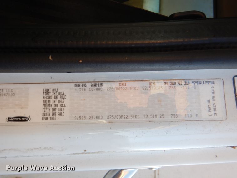 image for item IY9420 2005 Freightliner M2 Business Class  refuse truck