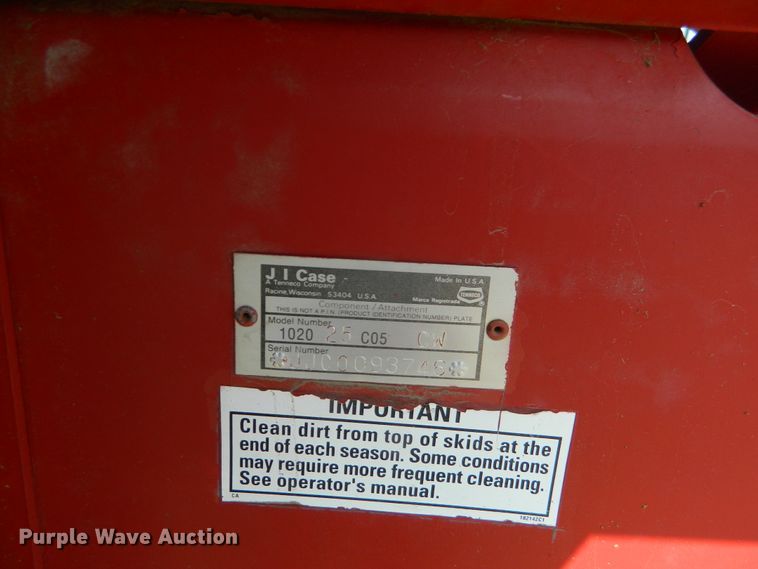 image for item DF5805 1994 Case IH 1020  flex head