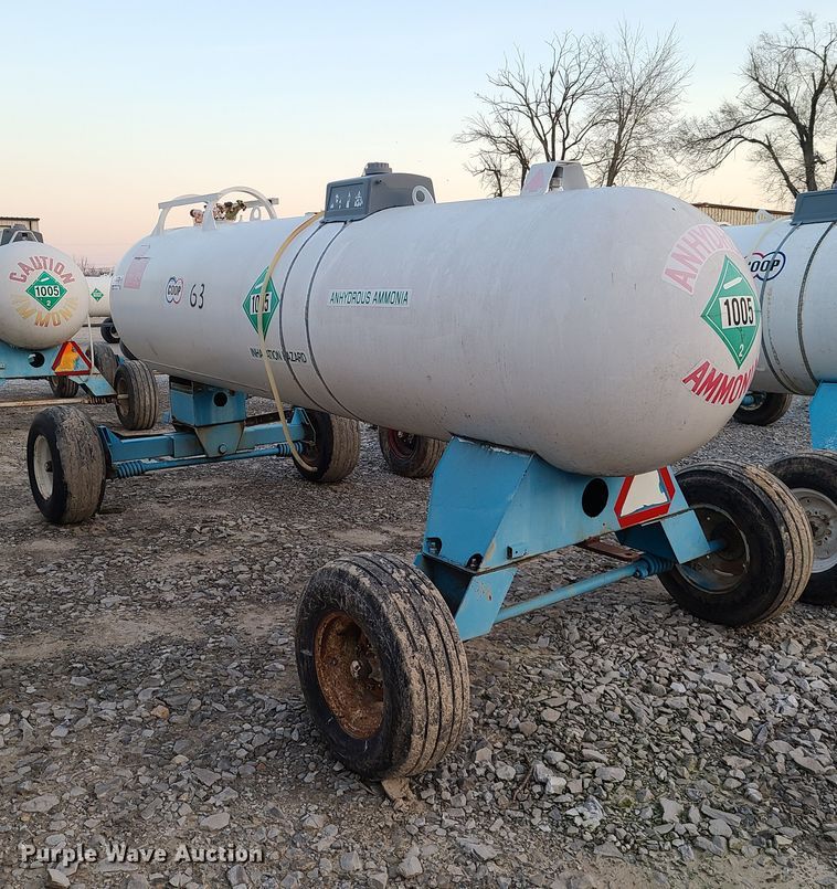 image for item DH5845 NH3 tank