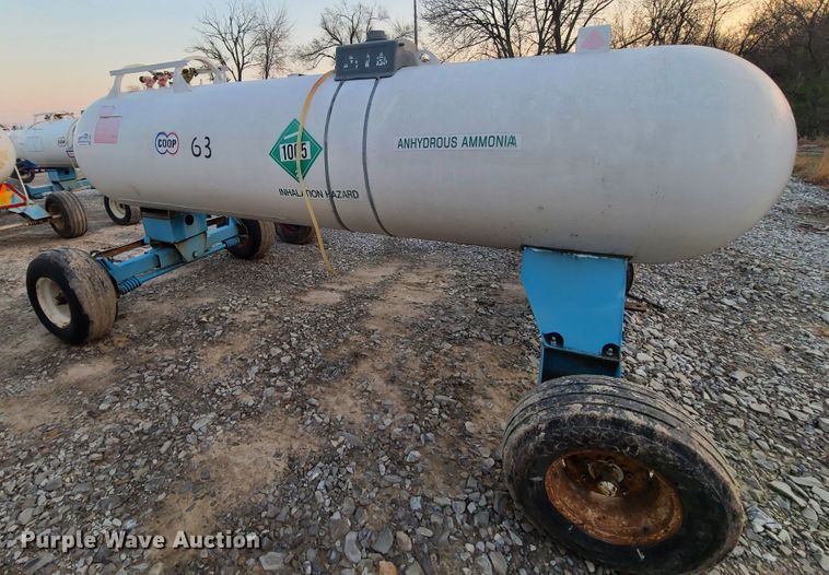 image for item DH5845 NH3 tank