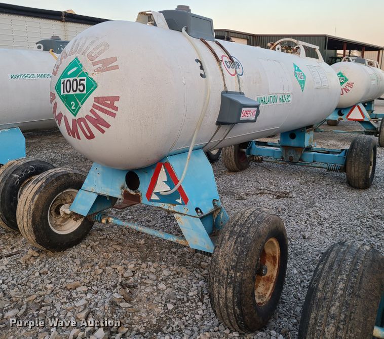 image for item DH5846 NH3 tank