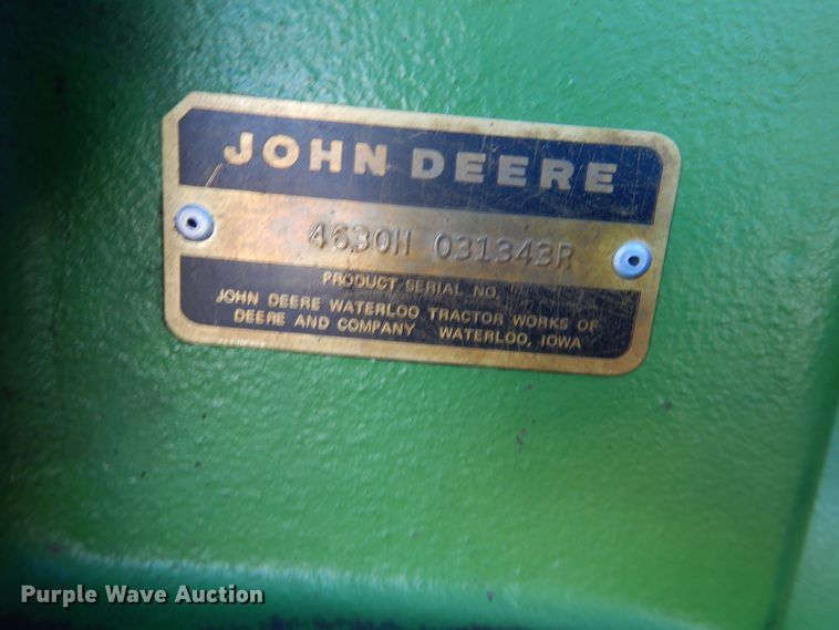 image for item DJ1165 John Deere 4630  tractor