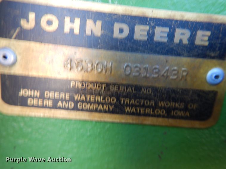 image for item DJ1165 John Deere 4630  tractor