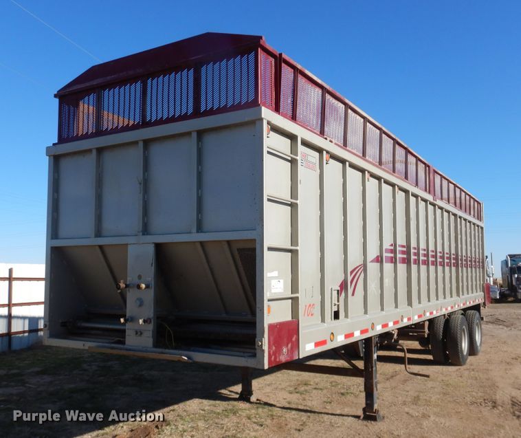 image for item DJ1166 2014 Taller Fehr  live bottom trailer