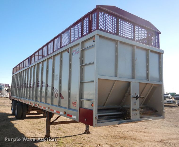 image for item DJ1166 2014 Taller Fehr  live bottom trailer