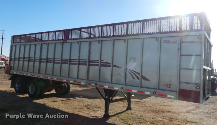 image for item DJ1166 2014 Taller Fehr  live bottom trailer