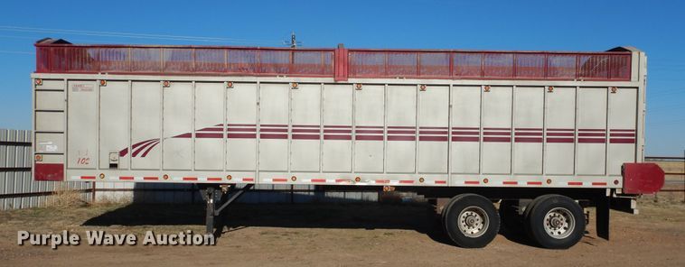 image for item DJ1166 2014 Taller Fehr  live bottom trailer