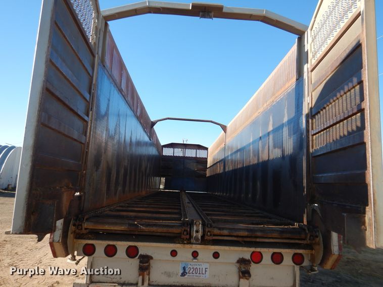 image for item DJ1166 2014 Taller Fehr  live bottom trailer