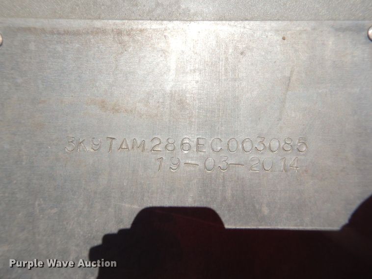 image for item DJ1166 2014 Taller Fehr  live bottom trailer