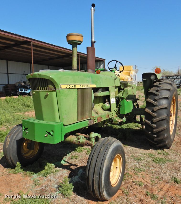 image for item DJ8345 1972 John Deere 4020  tractor