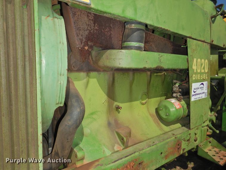 image for item DJ8345 1972 John Deere 4020  tractor