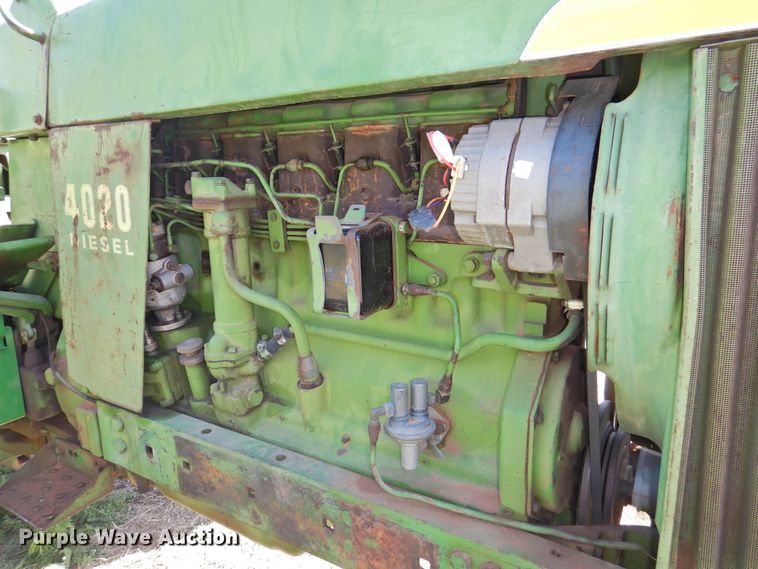 image for item DJ8345 1972 John Deere 4020  tractor