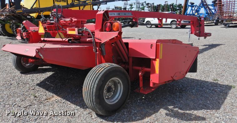 image for item DJ8353 2010 Massey-Ferguson 1375  windrower