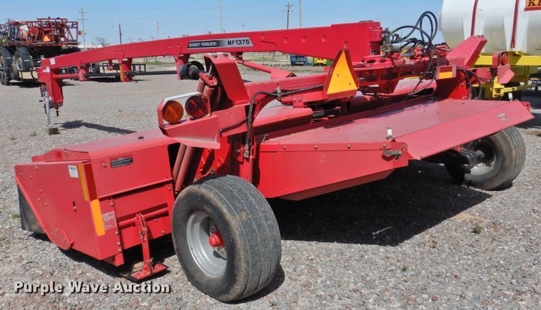 image for item DJ8353 2010 Massey-Ferguson 1375  windrower