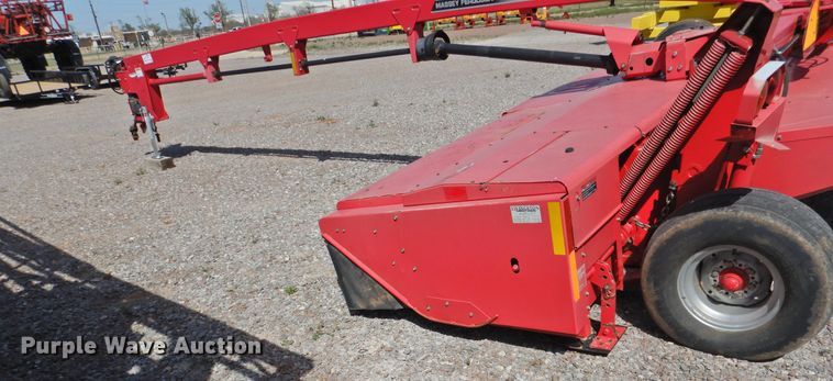 image for item DJ8353 2010 Massey-Ferguson 1375  windrower